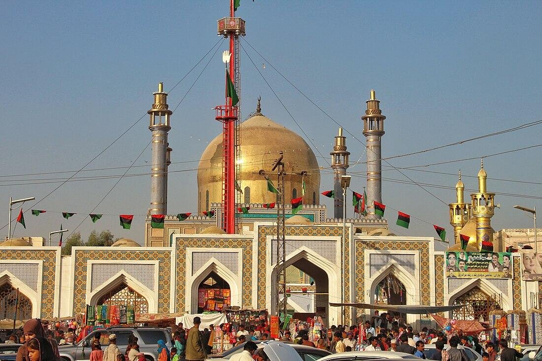 The Shrine of Lal Shahbaz Qalandar