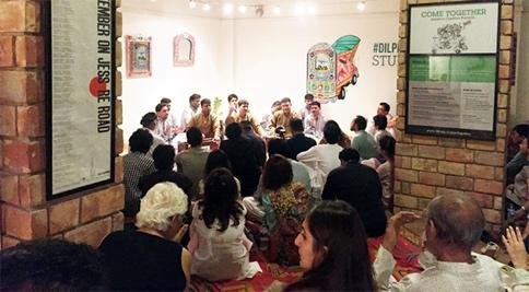 The Cultural Legacy of Pakistani Tea Houses: Poetic and Literary Bliss 3 qawali gathering at a local library.