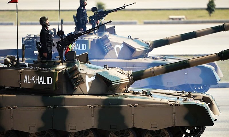 An image of Al-Khalid tank