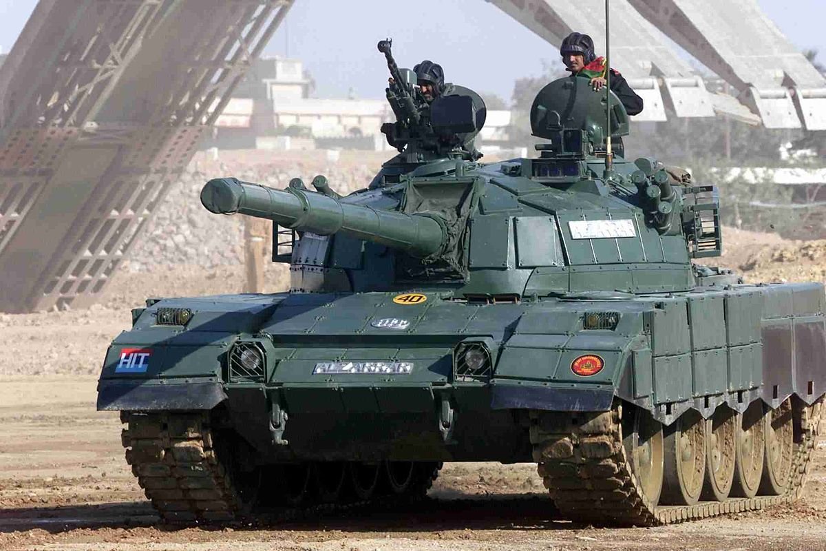 An image of Al-Zarrar tank