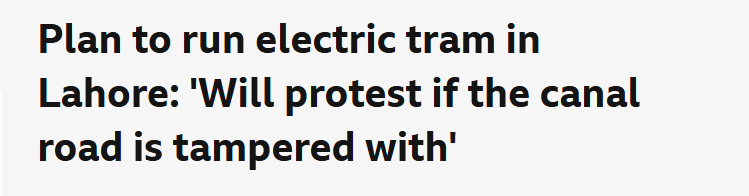 Pakistan in Focus: BBC Urdu’s Weekly Coverage of Security, Economy, Technology, and Governance 5 News Report about Plan to Run Electric tram