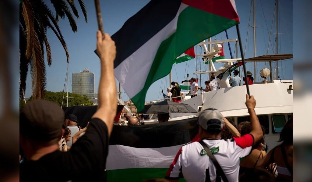 Global Sumud Flotilla Sets Sail for Gaza, Pakistan Represented by Former Senator Mushtaq Ahmad Khan