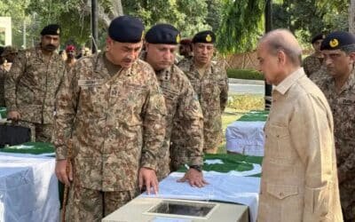 PM Shehbaz, COAS Munir Pay Tribute to Martyrs in Bannu