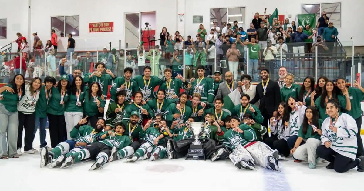 Pakistan’s Ice Hockey Team