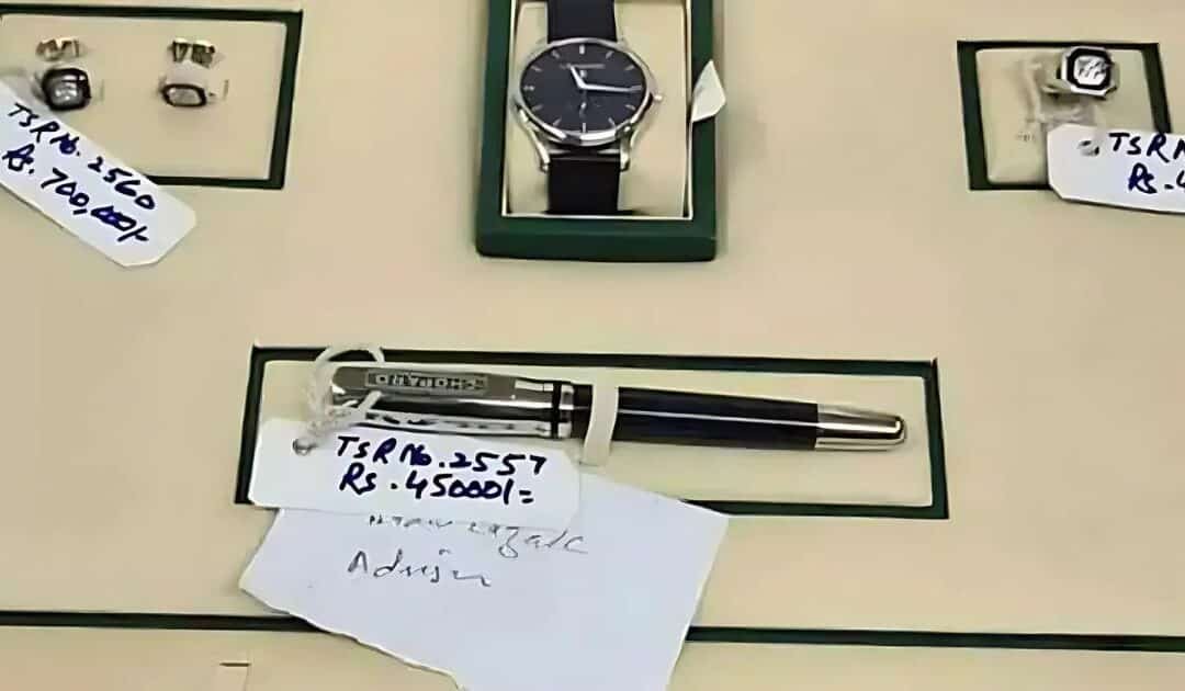 Toshakhana Record Shows Mostly Small Items Among Gifts to Officials