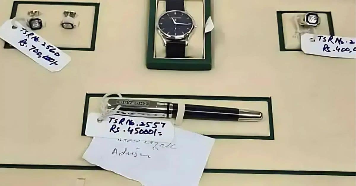 Toshakhana Record Shows Mostly Small Items Among Gifts to Officials