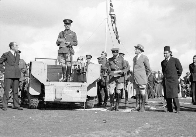 British used force against arabs in Palestine to give Jews land