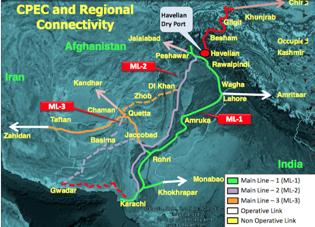 CPEC and the East India Company Analogy: Debunking the Myths of Neocolonialism in Pakistan 2 CPEC Route