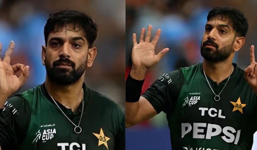 ‘6-0 Will Haunt India Till Doomsday,’ Says Khawaja Asif as Haris Rauf’s Gesture Sparks Debate