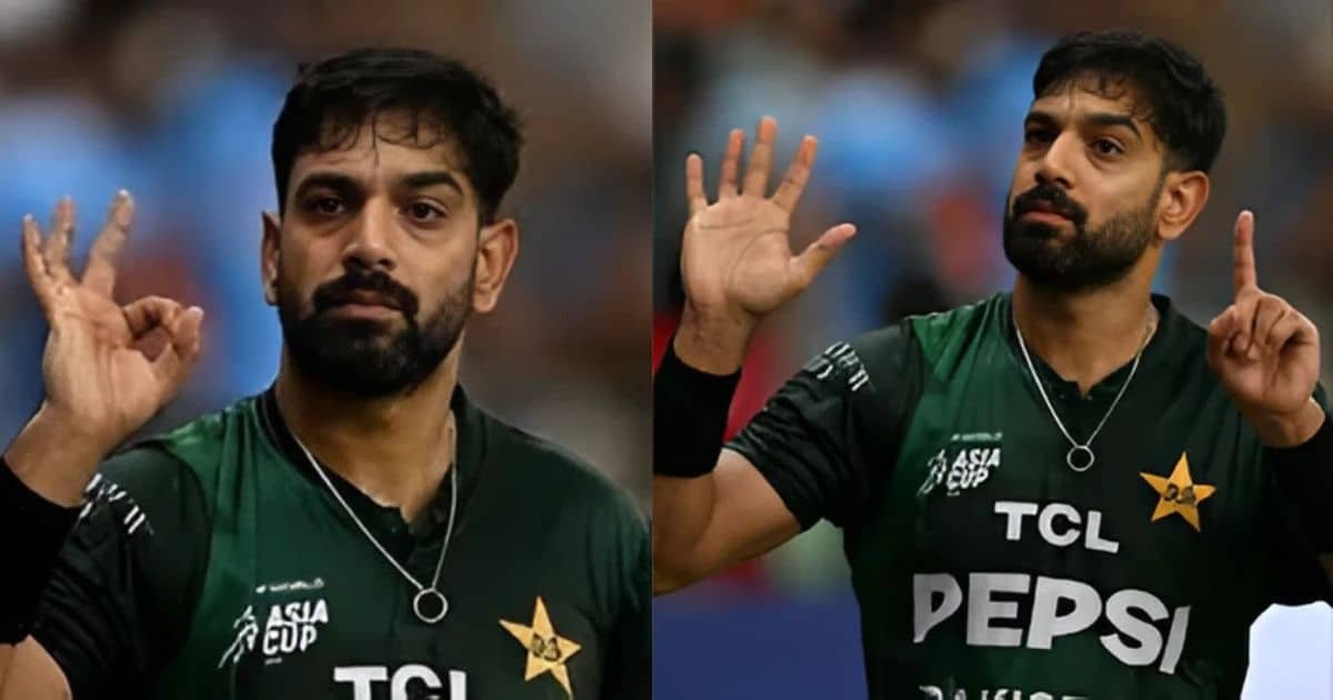 ‘6-0 Will Haunt India Till Doomsday,’ Says Khawaja Asif as Haris Rauf’s Gesture Sparks Debate