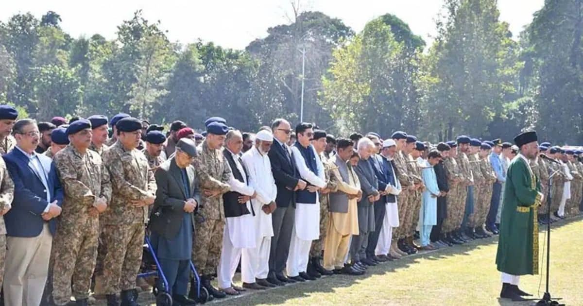 Funeral Prayers Held for 14 Soldiers Martyred in Clashes with Afghanistani terrorists Funeral Prayers Held for 14 Soldiers Martyred in Clashes with Afghanistani terrorists