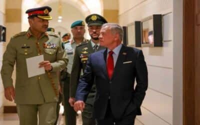 Jordan’s King Abdullah Praises Pakistan Army’s Role in Regional Peace During Meeting with FM Asim Munir