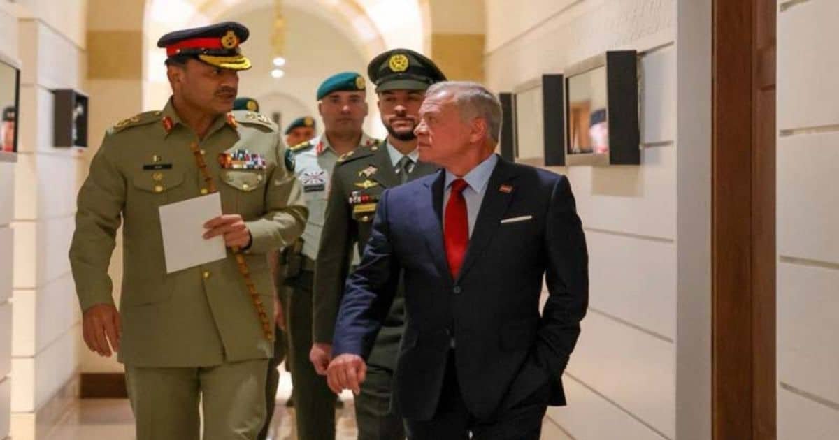 Jordan’s King Abdullah Praises Pakistan Army’s Role in Regional Peace During Meeting with COAS Munir Jordan’s King Abdullah Praises Pakistan Army’s Role in Regional Peace During Meeting with COAS Munir