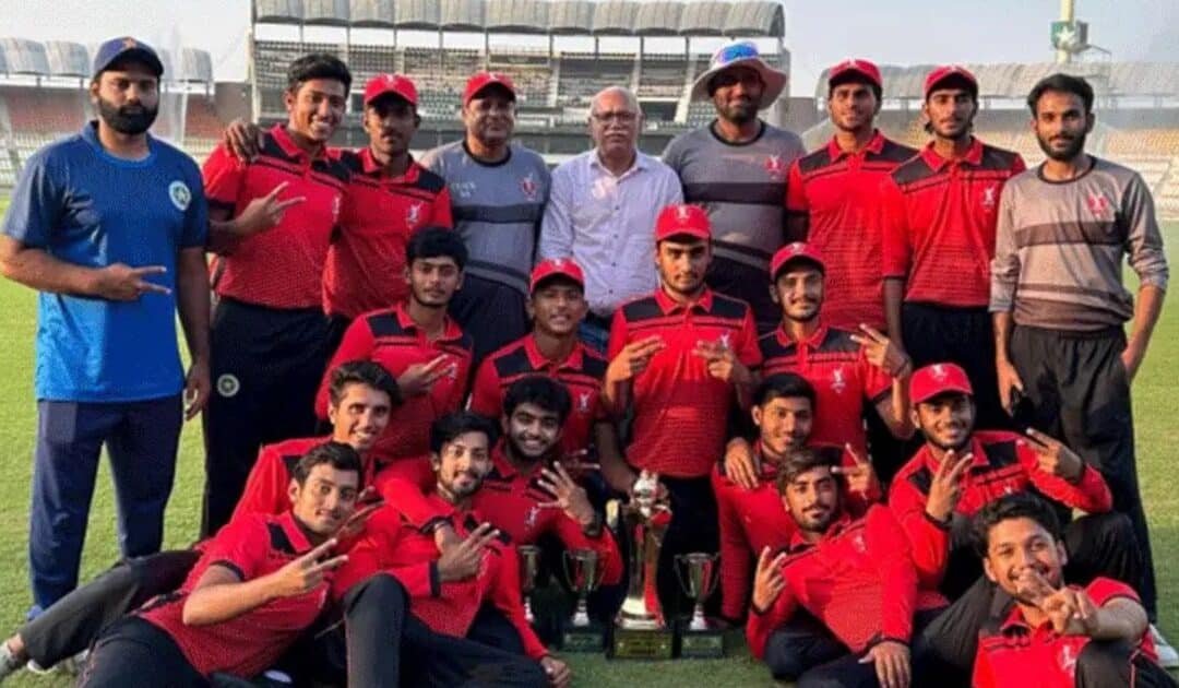 Lahore Blues Win National U-19 Cup as Naqeebullah, Ibtisam Shine in Final
