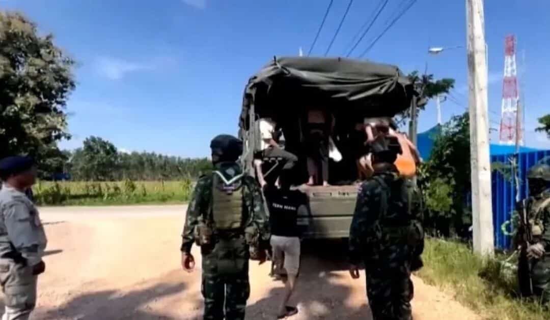 Nearly 700 Flee to Thailand After Myanmar Raid on Cybercrime Compound