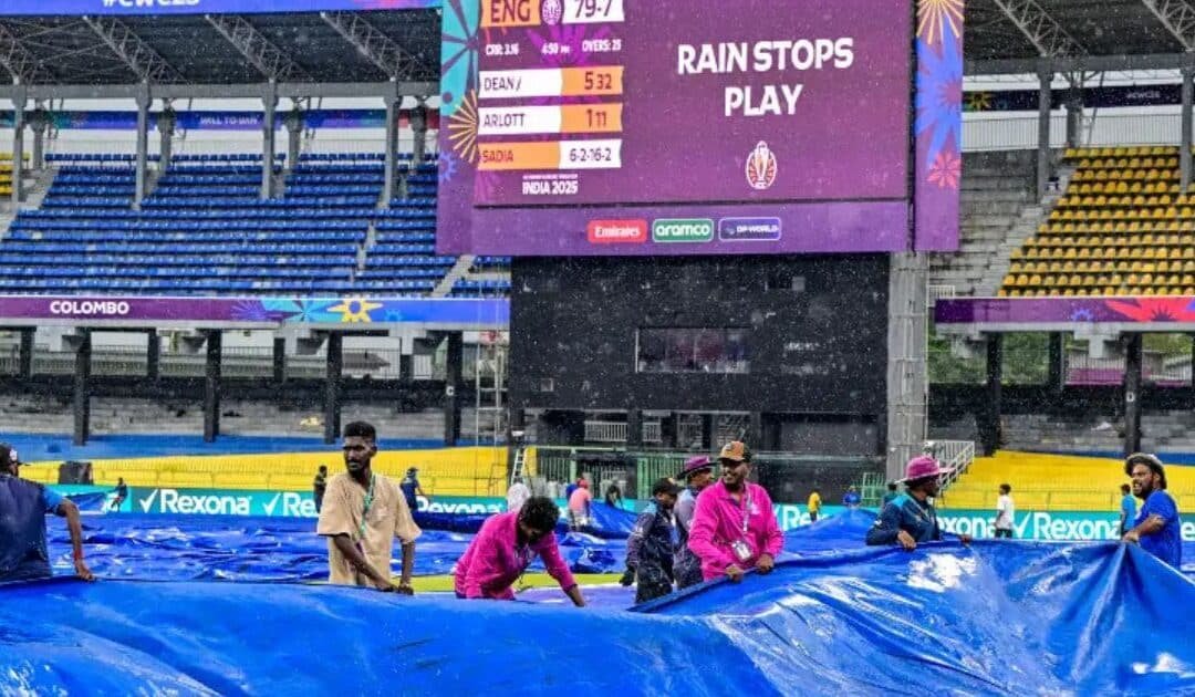 Rain Halts Pakistan’s Victory Charge as England Escape with a Point in Women World Cup 2025