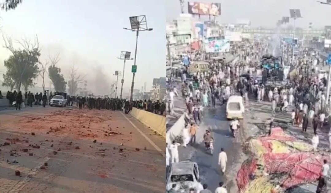 TLP Long March Turns Violent: SHO Martyred, 48 Security Personnel Injured in Police Operation
