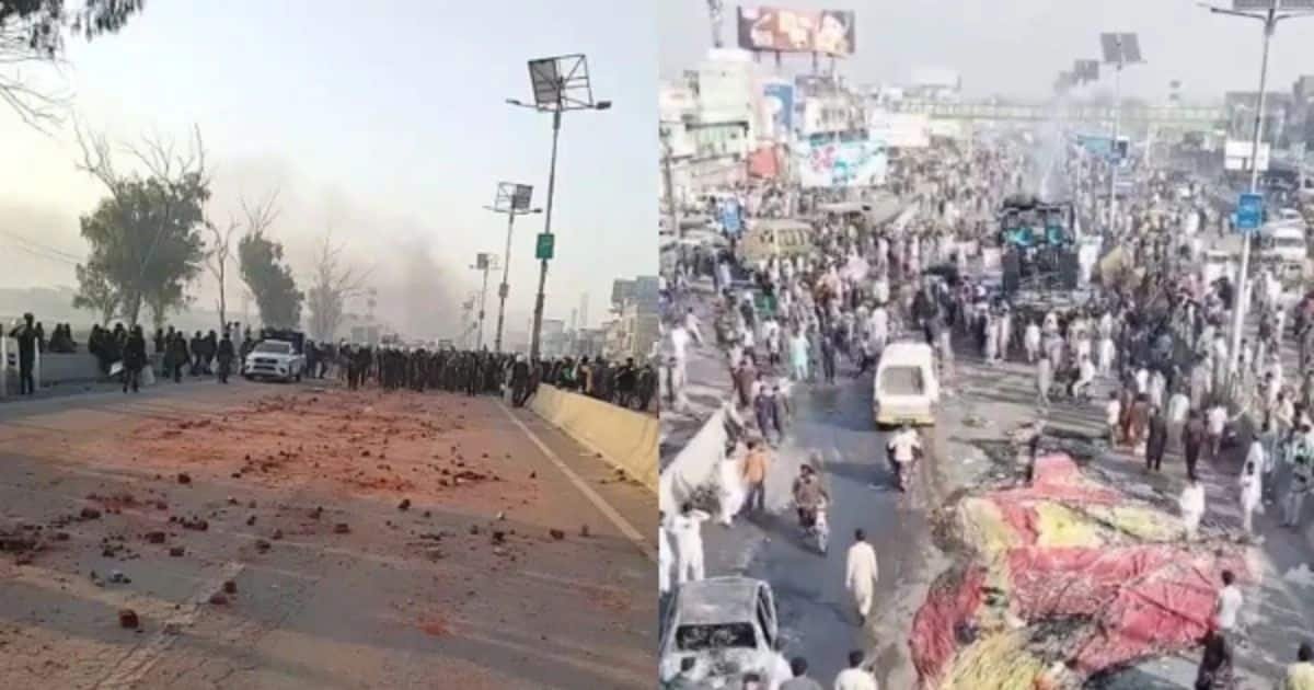 A violent clash during the TLP Long March led to the martyrdom of SHO Shahzad Jhoomar and injuries to 48 security personnel.