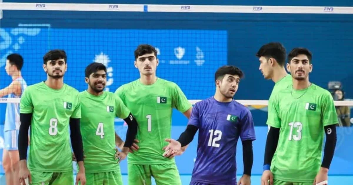 Undefeated Pakistan Storm Into Volleyball Semi-Finals at Asian Youth Games