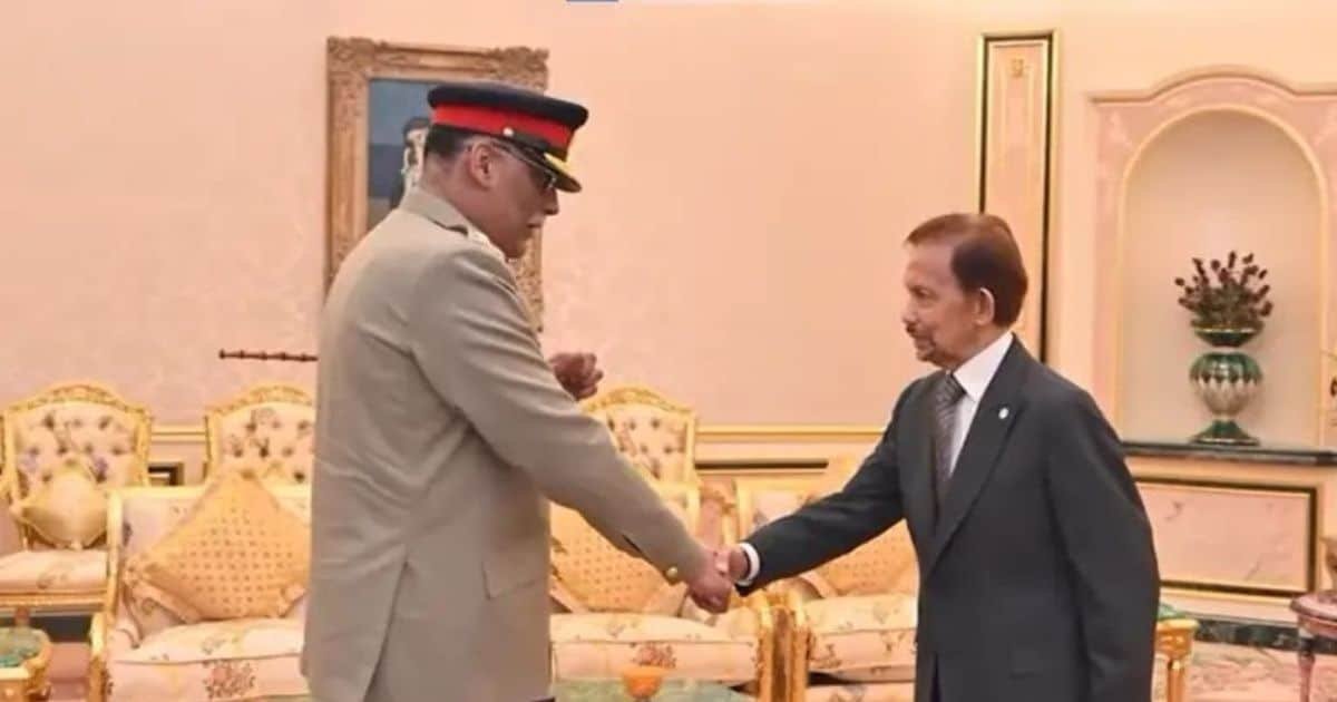CJCSC General Sahir Shamshad's historic Brunei visit – Defence ties reach new peak!