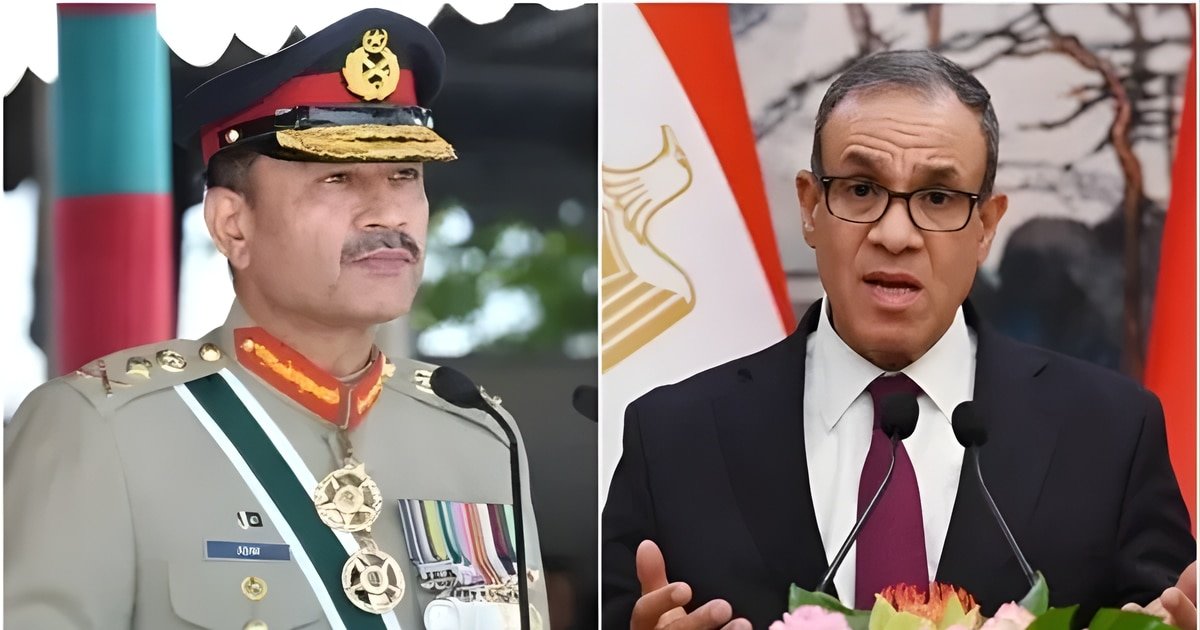 Egyptian FM Abdelatty, Pakistan Leadership Push for Stronger Strategic Partnership in Meeting with COAS Field Marshal Asim Munir