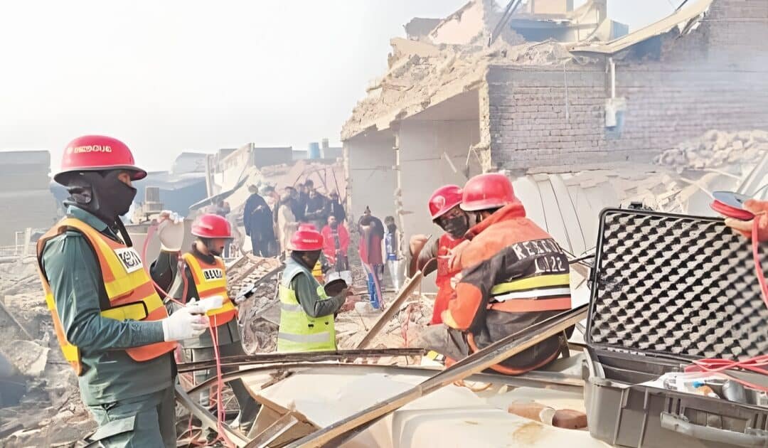 Faisalabad glue factory explosion claims 20 lives; owner, staff arrested as probe begins