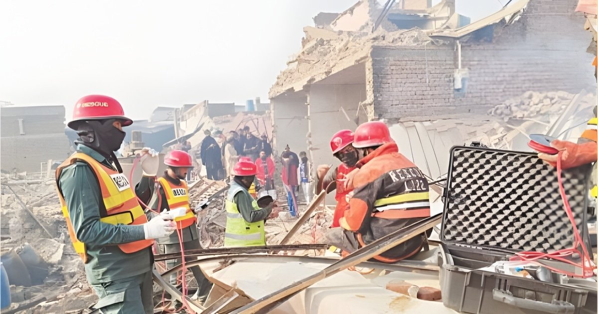 Faisalabad glue factory explosion claims 20 lives; owner, staff arrested as probe begins