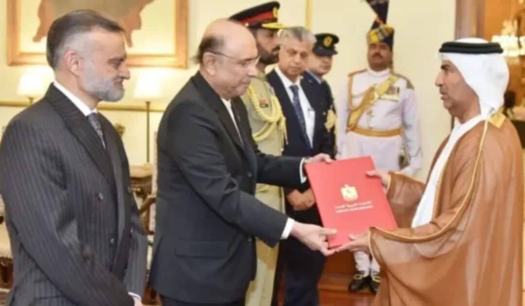 Four envoys present credentials to President Zardari