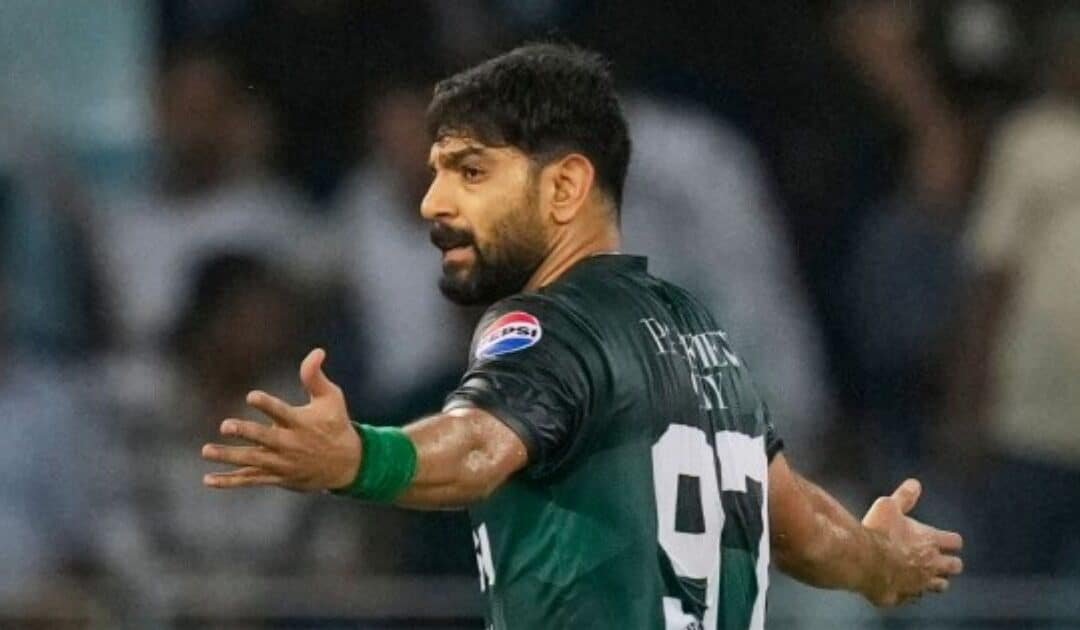Haris Rauf Suspended for Two ODIs Over ICC Code of Conduct Violations
