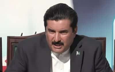KP Governor Warns of Alarming Security Situation in Southern Districts