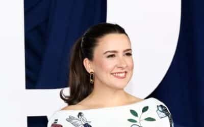 Miss Rachel Wears Palestinian Children’s Art in Poignant Statement