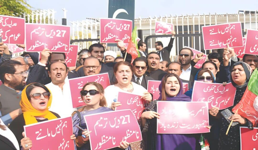 PTI alleges Imran Khan’s sisters ‘manhandled, violently detained’ outside Adiala jail; widespread condemnation follows
