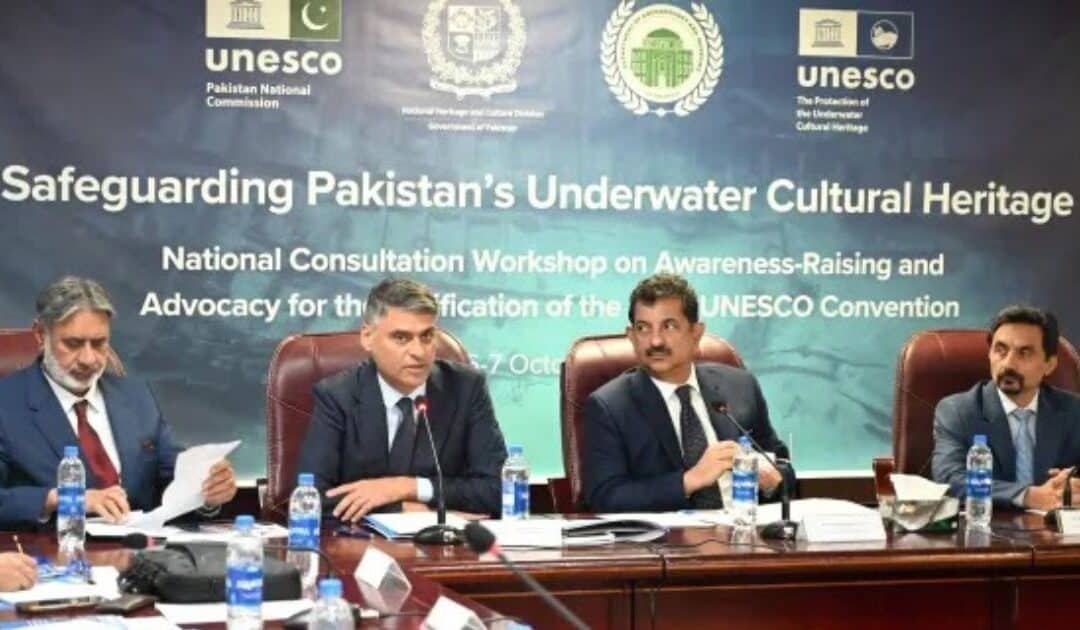 Pakistan Partners with UNESCO to Safeguard Underwater Heritage Sites