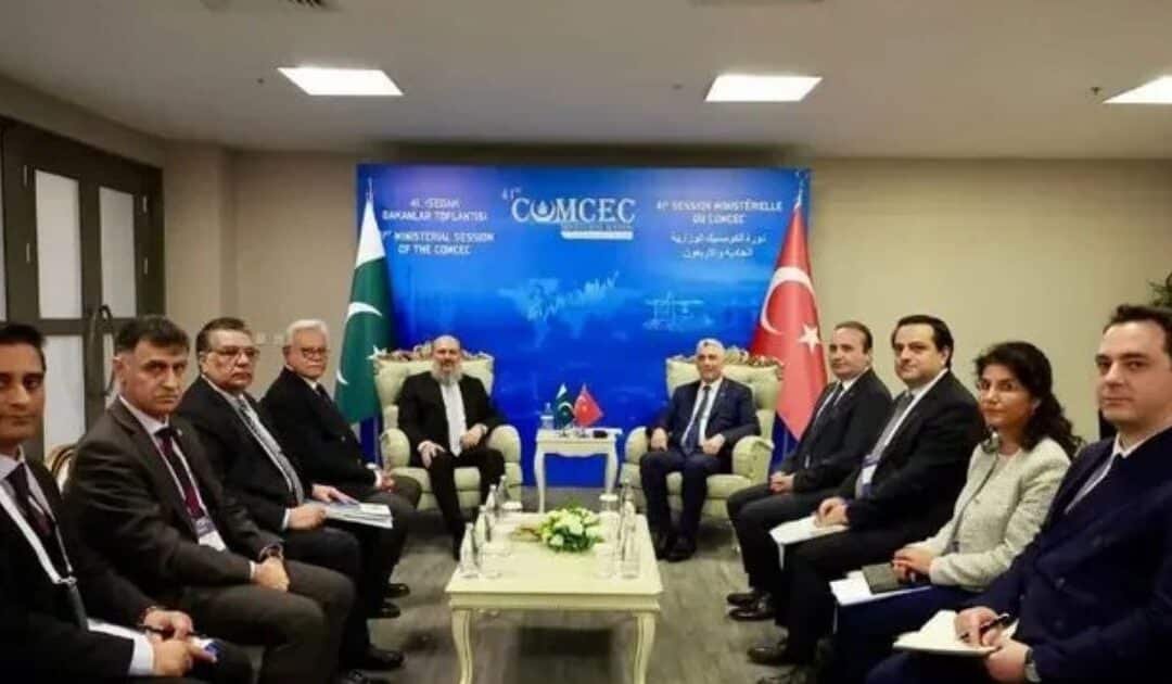 Pakistan, Turkiye Pledge to Strengthen Trade and Investment Ties