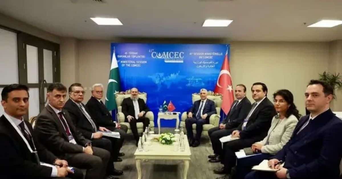 Pakistan, Turkiye Pledge to Strengthen Trade and Investment Ties