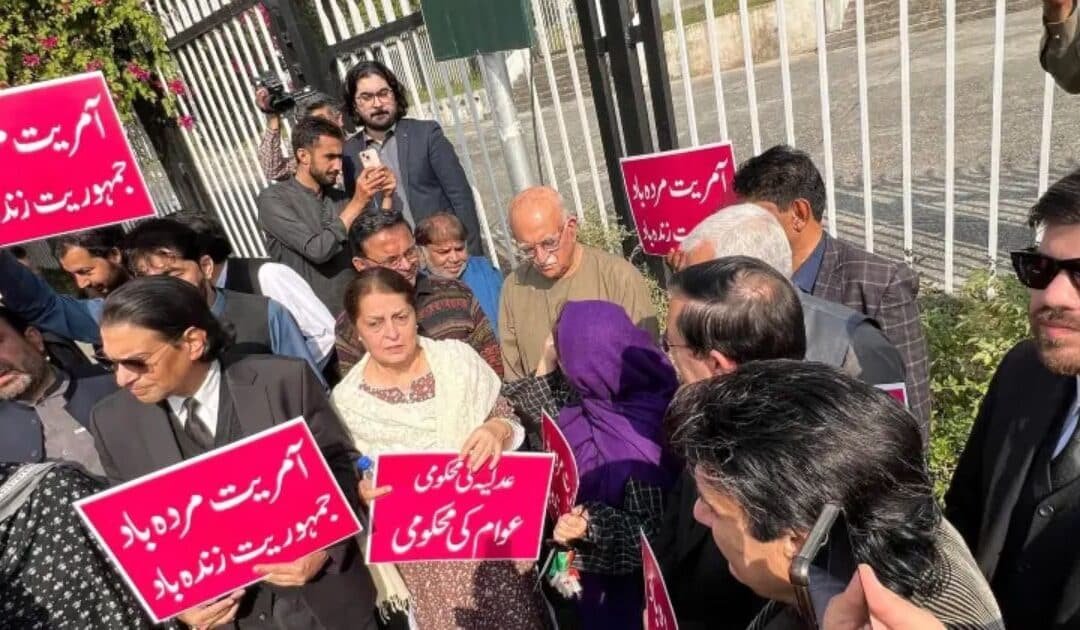 TTAP marches from Parliament House to Supreme Court in escalating protest against 27th Amendment