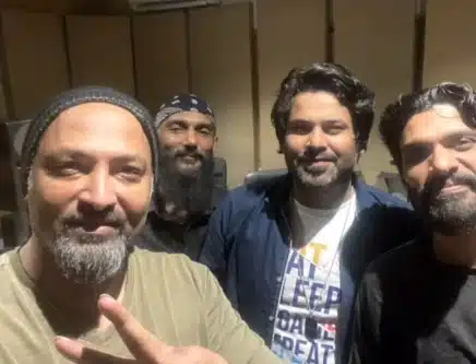 The image showcases a recent picture of the band. 