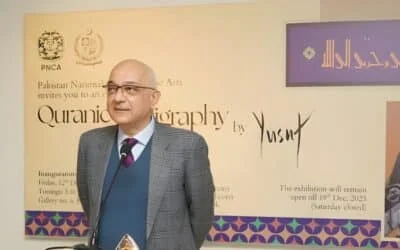 Beyond the Sacred Script: Yusuf Khan’s ‘Quranic Calligraphy and Paintings’ Bridges Spirit and Street
