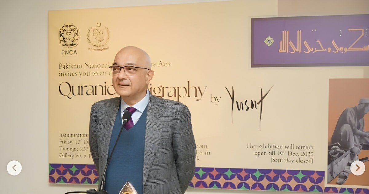 Beyond the Sacred Script Yusuf Khan’s ‘Quranic Calligraphy and Paintings’ Bridges Spirit and Street