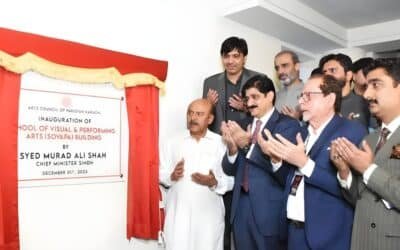 CM Murad Elevates Arts Council, Promises University Status for New Karachi School