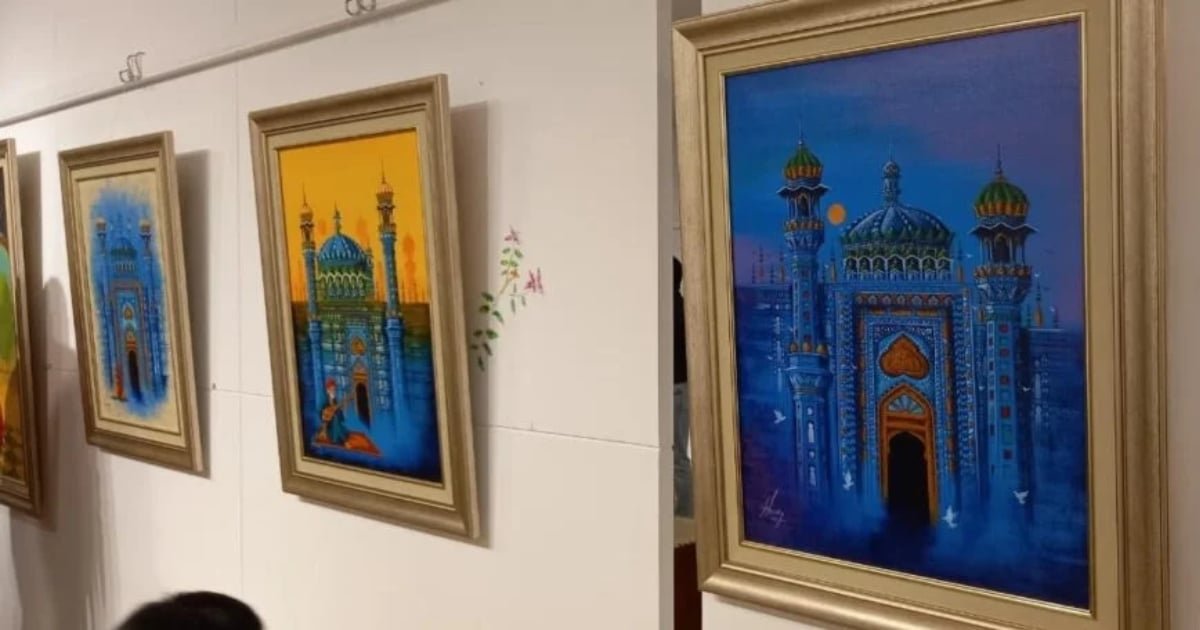 Guardians of the Spirit SA Noory Captures the Sacred Heart of Karachi at ArtCiti