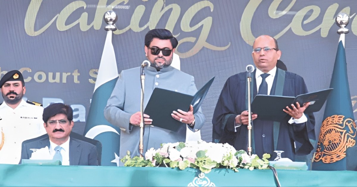 Justice Zafar Ahmed Rajput Sworn In as Sindh High Court Chief Justice