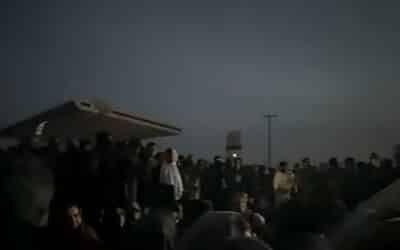 Water cannons again used to disperse PTI sit-in near Adiala jail