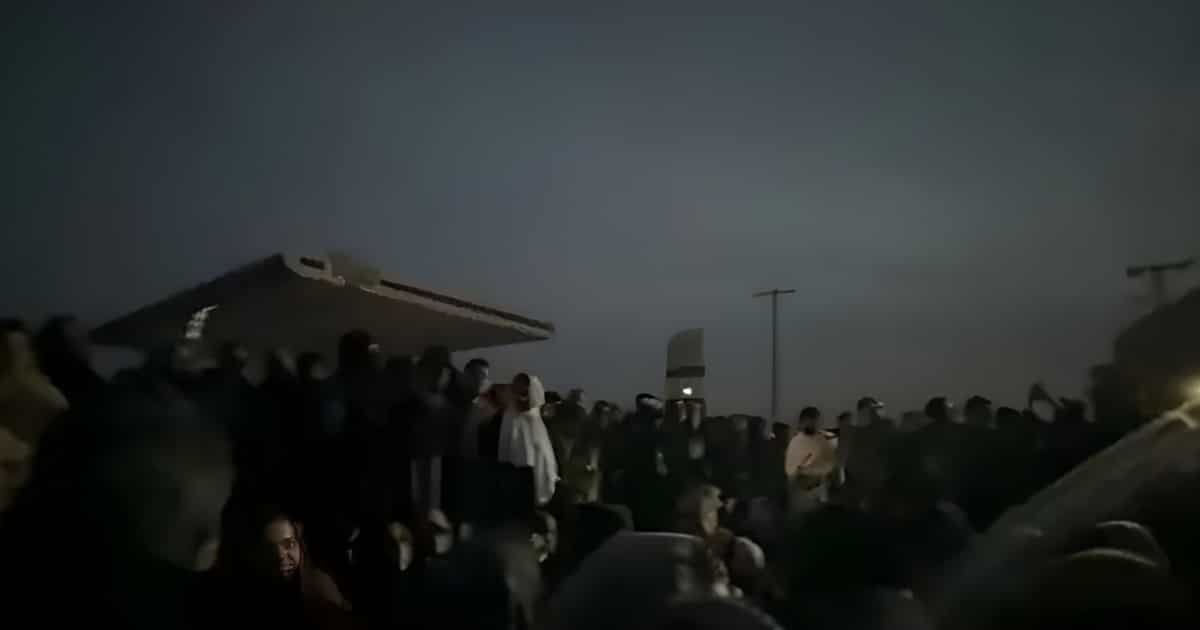 Water cannons again used to disperse PTI sit-in near Adiala jail