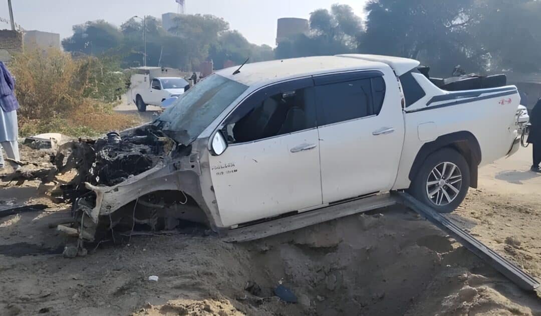 Ex-nazim injured in IED blast outside his office in Bannu