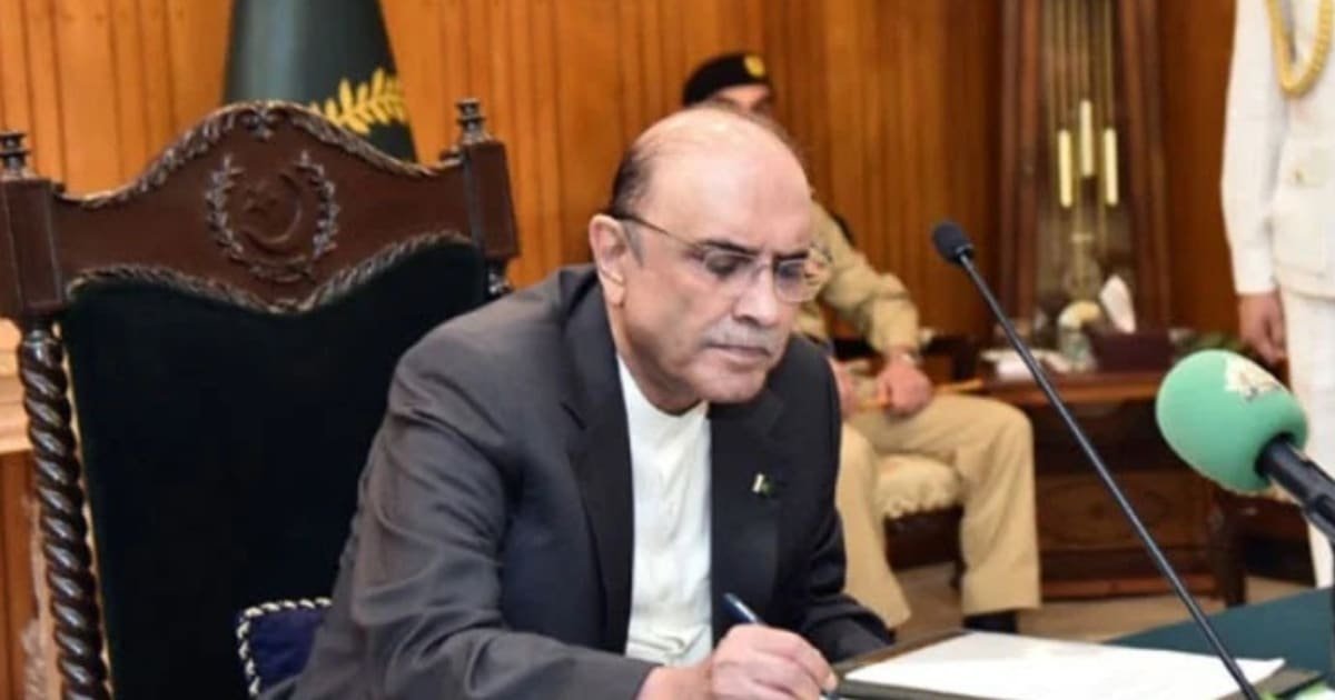 President Zardari Confirms 27 Additional Judges as Permanent in Key High Courts