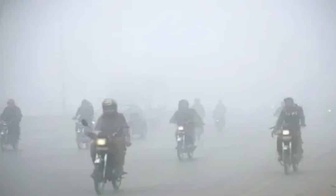 Three killed, six injured in fog-related road accidents in Sahiwal