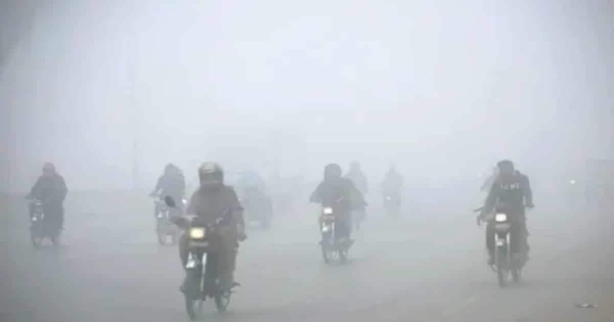 Three killed, six injured in fog-related road accidents in Sahiwal