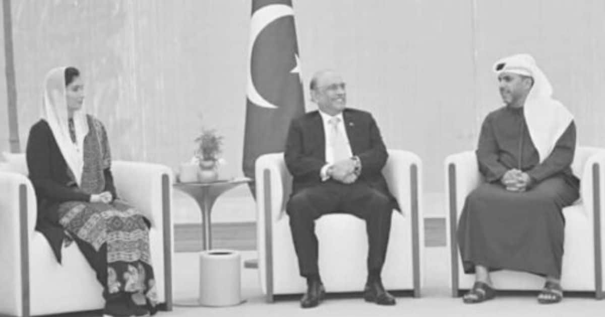 Zardari Enacts Controversial Bills, Departs for UAE