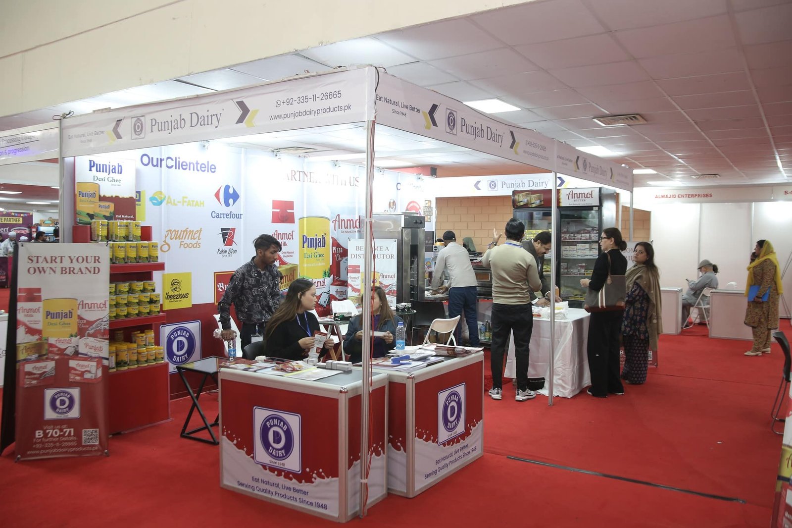 A Stall at 19th Food Asia Expo in Karachi